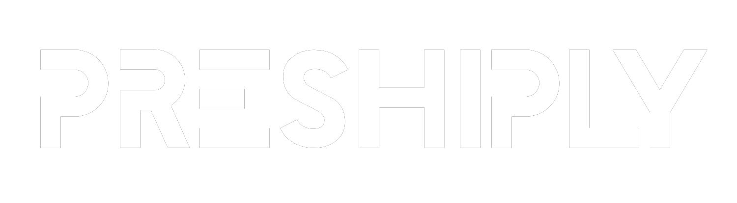 Preshiply logo white