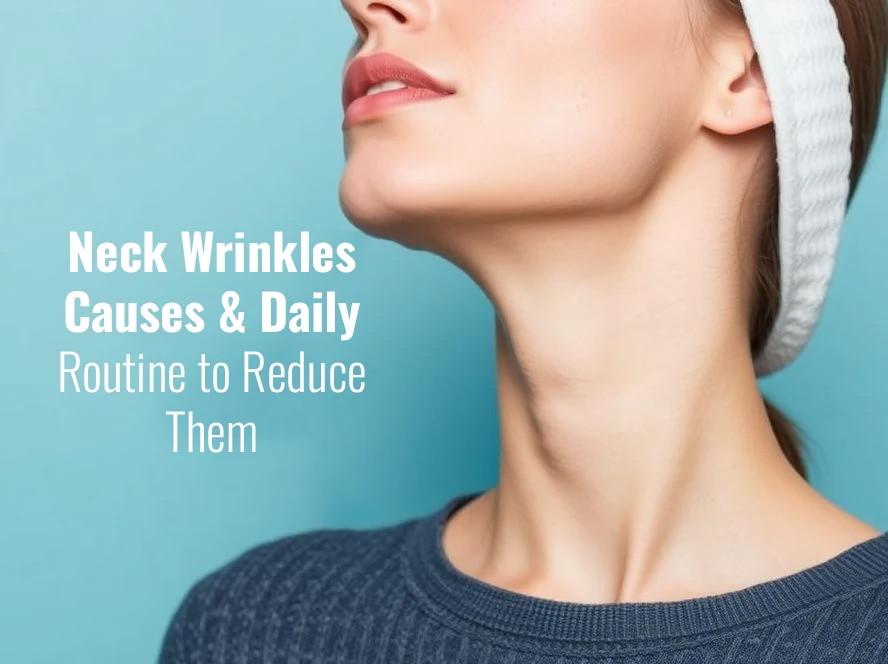 Neck Wrinkles Causes & Daily Routine to Reduce Them