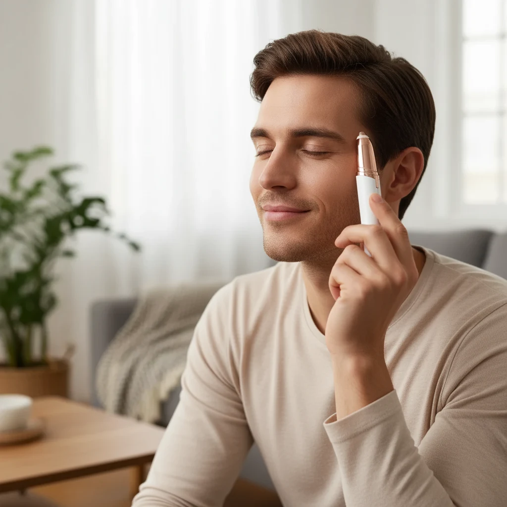 the painless solution for perfect brows man