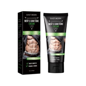 East Moon Men's Abdominal Cream, Exercise Sweat To Tighten Abdominal Firming Fat And Enhance Muscle Line Abdominal Cream